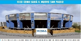 Il Roma - Ecco come sar&agrave; il nuovo San Paolo: parcheggi, nuova pista, maxischermi esterni e mega restyling stile Maracan&agrave; da 55 mila posti