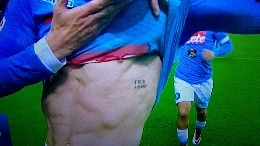 VIDEO & FOTO - Callejon segna e mostra un tatuaggio inedito durante l'esultanza
