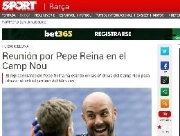 Dalla Spagna: Reina, l'agente l'ha offerto al Barcellona: summit al Camp Nou