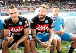 FOTOGALLERY CN24 - Amichevole Napoli-Nizza, esordio al San Paolo per Milik, Tonelli e Giaccherini