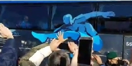 VIDEO - Napoli-Torino, l'arrivo degli azzurri allo stadio San Paolo