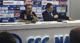 RILEGGI LIVE - Sarri: Insigne soffre il San Paolo? Ha una bella faccia di cazzo! Diawara m'ha messo in apprensione. Zielinski a rischio cessione? Il rischio &egrave; che gli offrano cose che in Italia nessuno pu&ograve; permettersi