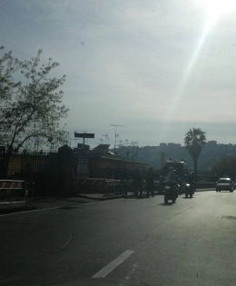 Forze dell'ordine presidiano l'hotel della Juve, zona gi&agrave; transennata a 3 ore dall'arrivo della squadra! [FOTO CN24]