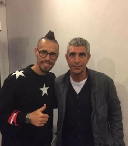 Francini con Hamsik: Ho avuto il piacere di conoscerlo, &egrave; un grande persona: ama i napoletani [FOTO]