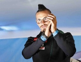 Hamsik non lascia soli i compagni: il capitano azzurro &egrave; in Tribuna d'Onore [VIDEO]