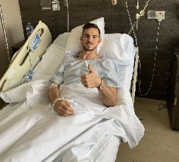CorSport su Fabi&aacute;n: La paura &egrave; passata, nelle prossime ore lascer&agrave; l'ospedale. Per l'azzurro problemi respiratori e gastrointestinali