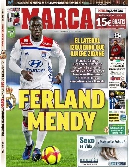 Marca annuncia in prima pagina: Real Madrid forte su Mendy, da non escludere Napoli e Siviglia [FOTO]
