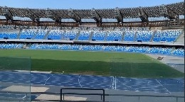Il San Paolo torna a risplendere, immagini mozzafiato prese dall'alto da un drone: i lavori vanno avanti senza sosta [VIDEO]