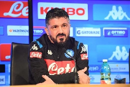Gattuso in conferenza: Peccato che Mertens abbia 33 anni, la societ&agrave; sa cosa penso di lui. Elmas? Se mantiene i piedi a terra far&agrave; qualcosa d'importante. Su Allan e la quota 40 punti...