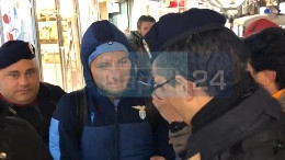 Lazio arrivata a Napoli, che entusiasmo alla stazione! Immobile preso d'assalto dai tifosi, che ressa per un selfie! [FOTO & VIDEO CN24]