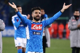 UEFA su Twitter: Il Napoli risorge con Insigne, un gol del capitano elimina la Lazio