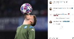 Mertens, il messaggio su Instagram con il cuore azzurro: Miss you my love [FOTO]