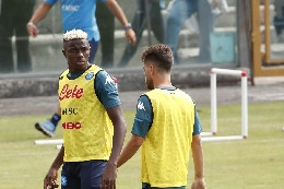 De Laurentiis su Osimhen: Non fa testo perch&egrave; abbiamo giocato contro delle squadre di eccellenza. Mi sembra per&ograve; una bella gazzella, poi...