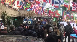 Quartieri Spagnoli, nasce il Museo popolare di Maradona: cappella in lavorazione