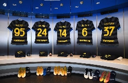 Inter oggi in campo con la Terza Maglia 20/21 contro il Napoli [FOTO]