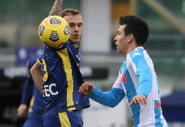 Hellas Verona, Dimarco: Chiedo scusa per l'errore sul goal del Napoli, ma che reazione da parte nostra!