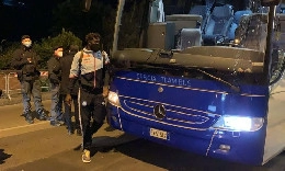 Napoli in ritiro prima del Bologna: la squadra &egrave; arrivata all'hotel Britannique [VIDEO]
