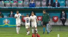 Belgio-Italia 1-2, Berardi prende il posto di Insigne al 78'. Spinazzola esce in barella per un grave infortunio