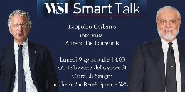 De Laurentiis incontra il direttore di Wall Street Italia: evento domani dalle 18 a Castel di Sangro
