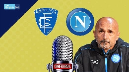 Empoli-Napoli, Spalletti: Dobbiamo credere allo scudetto! Da valutare le condizioni di Zanoli. De Laurentiis? Non l'ho incontrato