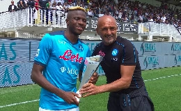 La Lega Serie A celebra Osimhen: l'azzurro &egrave; il miglior bomber del campionato nel gioco aereo