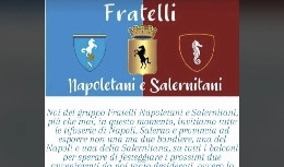 &ldquo;Niente bandiere del Napoli qui&rdquo;. Arriva una fantastica risposta da Salerno! | FOTO