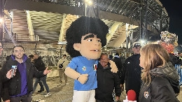 Stasera in campo la mascotte del Napoli: idea di Stefano Ceci | FOTO