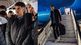 Cagliari-Napoli, azzurri atterrati in Sardegna: gesto splendido di capitan Di Lorenzo | FOTO