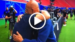 Spalletti incontra Marco Nosotti dopo il grave lutto, abbraccio commovente | VIDEO