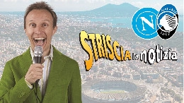 Militello allo stadio Maradona! Show di Striscia la Notizia per Napoli-Atalanta | VIDEO