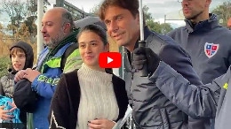 Conte-Napoli, rapporto stupendo! Guardate come si comporta con i tifosi | VIDEO