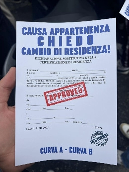 Atalanta-Napoli, ultras contro il divieto di trasferta: nuovo coro e volantino di protesta | VIDEO