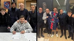 Kvaratskhelia firma col PSG, ecco chi era presente: spunta anche Zaccardo | FOTO
