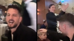 Dries Mertens da brividi col piccolo Ciro, canta Cutugno e cambia il testo: Napoletano vero! | VIDEO