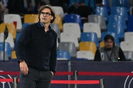 Vanoli: Buona prestazione buttata via con due gol in fotocopia. Noi arbitri dello scudetto? Onorata la maglia, il Napoli merita il primo posto