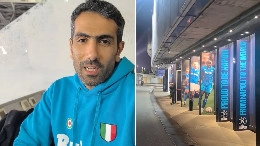 Il principe del Qatar al Maradona ad assistere a Napoli-Torino | FOTO
