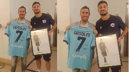 Regalo speciale per Orsolini prima di Napoli-Bologna | FOTO