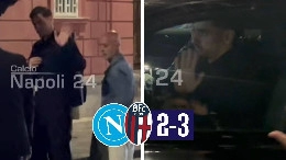 Napoli-Bologna 2-3, Meret saluta i tifosi e se ne va via da solo | VIDEO