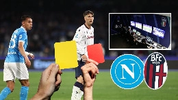 Joao Mario doveva essere espulso? Moviola di Napoli-Bologna: cosa emerge